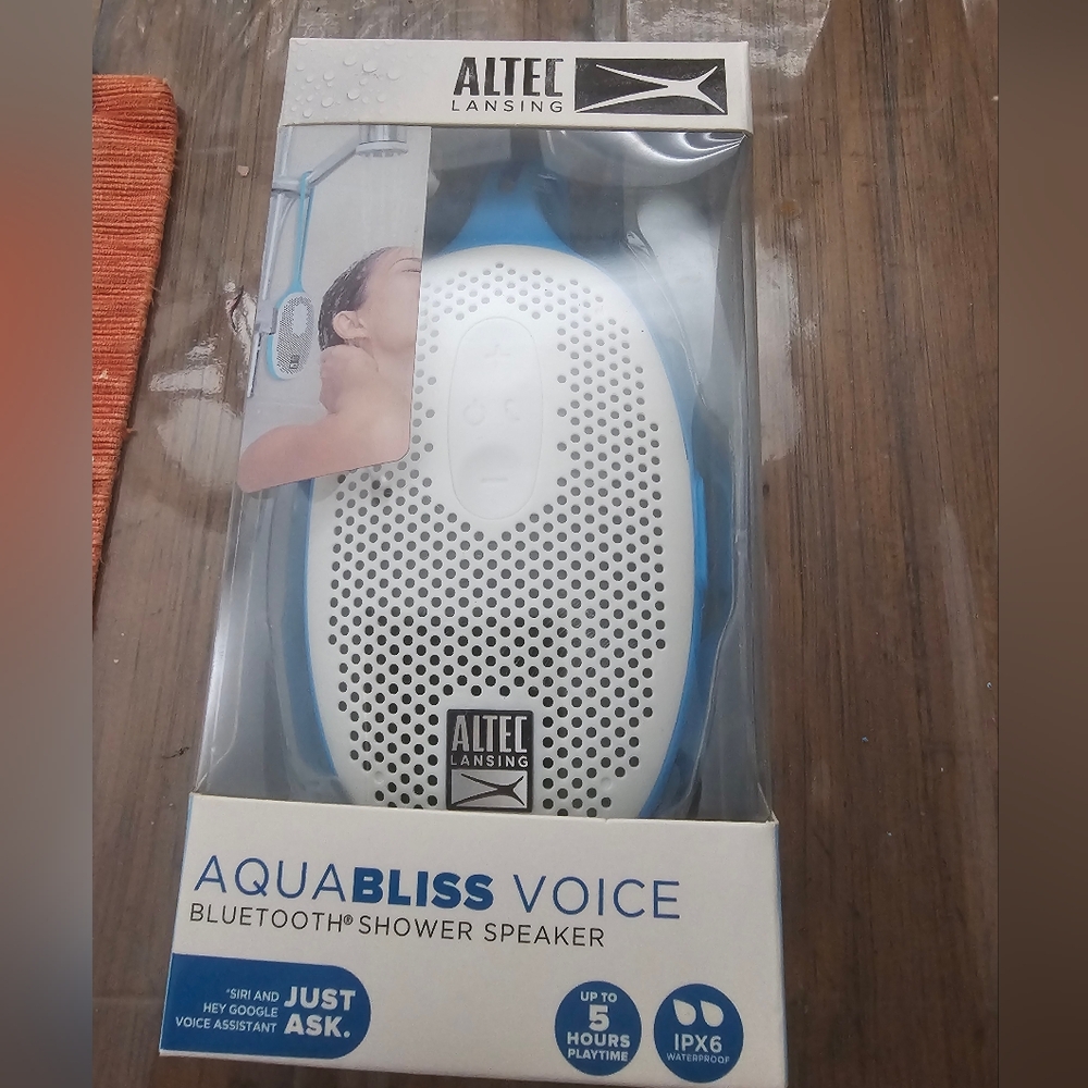 Altec Lansing AquaBliss Voice Bluetooth Shower Speaker